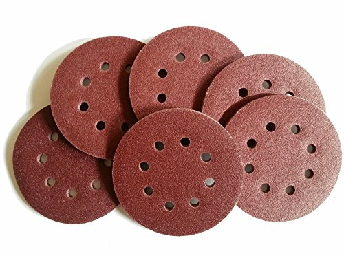 100 Blatt Klett Haft Schleifscheiben Exenter Schleifpapier Ø125 mm - Körnung 40