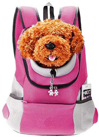 PETCUTE Rucksack für Haustier haustiertragetasche Rucksack Haustier Tasche für Hunde Airline Genehmigt