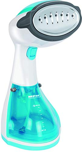 MPM MZP-01 Plancha Vapor Vertical para Planchado de Ropa Colgada, Cortinas, Sábanas, Elimina Arrugas, Olores y Desinfecta, Vapor Continuo 36gr/min., Depósito 250ml, Genera vapor en 30 segundos, 1200W