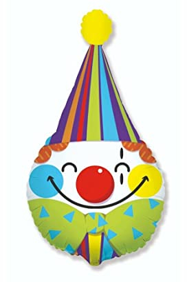 Ballonim® Clown ca. 80cm Luftballons Folienballon Party DekorationGeburtstag