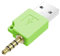 High-Tech Place Adaptateur de Chargeur de Station d'accueil de données USB, pour iPod Shuffle 3e/2e Adaptateur de Chargeur de Station d'accueil USB, Longueur : 4,6 cm (Vert)