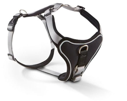 WOLTERS Geschirr Professional Comfort, Größe:30-35 cm, Farbe:Silber/schwarz