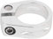 Sattelklemme 28,6 mm, silberfarben, Sattelklemme für Fahrrad, Sattelklemme mit Schnellspanner für Aluminiumlegierung, Sattelstütze aus Aluminiumlegierung, 28,6 mm (Silber)