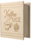 Spruchreif · Spardose Buch aus Holz mit Gravur Kaffee Kasse · Geldgeschenk Sparbüchse · Trinkgeld Kasse für die Arbeit · Büro