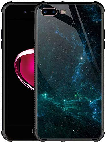 CARLOCA Compatible with iPhone SE 2020 Case iPhone 8 Case,iPhone 7 Cases for Men Boys,Amazing Nebula Space Light Pattern Design Shockproof Anti-Scratch Case for iPhone 7/8/SE2 Amazing Nebula