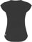 GO HEAVY Damen Fitness Funktions Sport T-Shirt Laufshirt Kurzarm Schnelltrocknend Yoga Sportoberteil | Dunkelgrau M