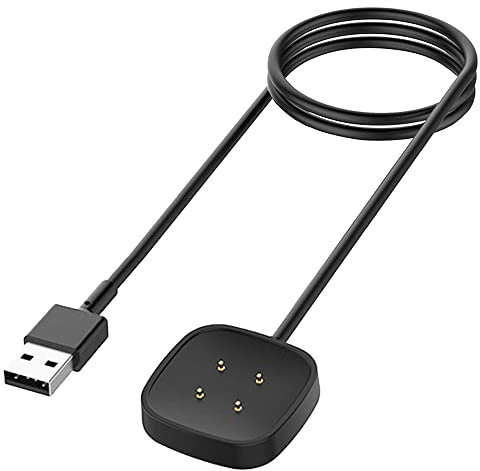 Kissmart Replacement Charger Compatible with Fitbit Sense, Charging Cable Magnetic Dock Cradle Accessories for Sense Smartwatch
