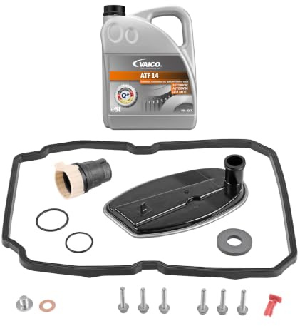 VAICO V30-2254-SP FILTERSATZ MIT 5 LITER MIT 5 LITER ÖLWECHSEL AUTOMATIKGETRIEBE 5-GANG 722.6 W5A PASSEND FÜR EXPERT KIT