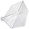 sparefixd Crisper Salad Vegetable Drawer Right for Zanussi Fridge Freezer