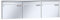 RENZ/Basic B / 3er Aufputz-Briefkastenanlage Wand-Briefkasten / V4A-Edelstahl/Volumen 12 L/Dein-Briefkasten.de