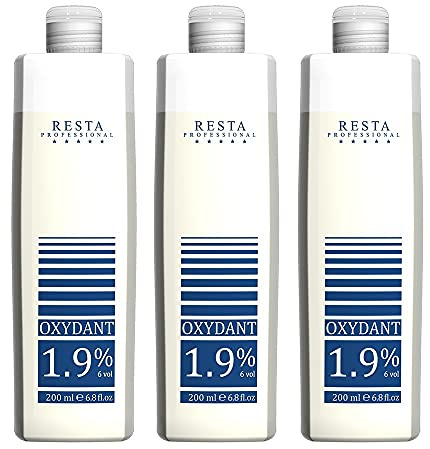 3er Resta Professional Creme Oxydant mit hoher Schutzwirkung 1,9% 200 ml