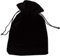 Tomedeks 20PCS Schmuckbeutel Samttasche Schmucktasche Kordelzug Kordelzug Beutelbeutel, Bankett Geschenk Schmucktasche 7 * 9 CM (black)