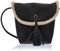 Denim TOM TAILOR - Ida Teddy, Damen, Umhängetasche, S, Schwarz, 17x6,5x16,5 cm
