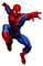 YKKJ Spiderman Wandsticker, Spiderman 3D-Effekt, Wasserdicht, Vinyl, Rot und Blau, Wandtattoo, Kind, Indoor, Superheld, Marvel