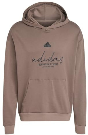 adidas Herren Brand Love French Terry Hoodie Kapuzensweat (1er Pack)