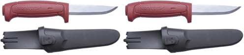 Electronic Arts Mora Basic 511 Couteau Poignard, Rouge, Lame 9 cm