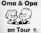 Rakelfix Oma&Opa on Tour 30cm Wohnmobil Aufkleber Camper Wohnwagen Womo Mobile Home Camping Aufkleber UV beständig wetterfest