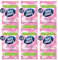 Wet Ones (Be Cute) - Antibacterial Hand Wipes - Dermatologically Tested, Biodegradable Wet Wipes Ideal for Travel - 6 Packs of 12 Wipes (72 Wipes) - In Axpower Technology Empowering Box Packaging