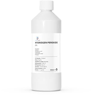 True Chem - Hydrogen Peroxide 6% Solution, 20 Vols, 500ml