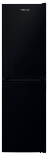 Hotpoint No Frost 50/50 Fridge Freezer - Black - 14 Shopping Bags - E Rated - HBNF55182BUK