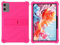 Per Teclast P30/P30T 10.1 pollici Tablet Case - Kids Friendly Soft Silicone Regolabile Stand Cover (Rosa)