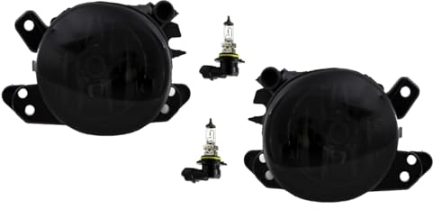 DM Autoteile 3843 Set H11 Nebelscheinwerfer Klarglas Smoke kompatibel für Mercedes W204 Bj 07-11 + W169 / W245 / C219 / C207 / W212