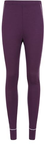 Mountain Warehouse Asgard Merino Womens Thermal Pants - Warm & Cosy Quick Dry Ladies Leggings, Quick Wicking Baselayers - Winter Camping, Outdoors, Travelling & Hiking