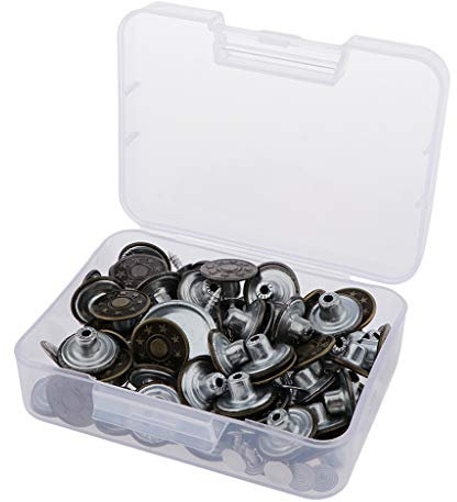 Lot de 60 rivets pour jeans 17 mm