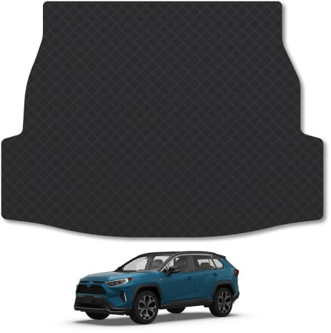 Toyota RAV4 (2019-2025) 3mm Rubber Boot Mat | Tailored Fit Durable Boot Liner Full Coverage Protection Waterproof Accessories Easy Clean Anti Slip Made in the UK