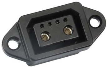 xuyuyan 2+4/2+6 Lithium-Batterie-Ladestecker, Steckdose, Elektrofahrzeug, Hochstrom-Entladeanschluss, Adapter, 4 quadratischer Ladeanschluss(2 4 Socket -3)