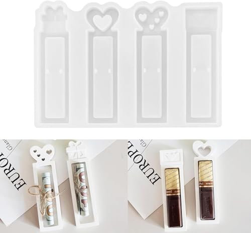 TRLREQ Ostern Silikon Gießformen 4 Stück Gips Geld Geschenk Bastelform Set