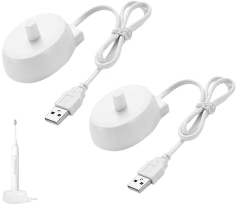 USB Electric Toothbrush Charger for Braun Oral-b, Waterproof Inductive Replacement Charging Base for Oral-B Pro 3 3500 Pro 2 Pro 1 650 iO3 iO4 iO5 iO6 Vitality Genius X Type 3757, Genius/Pro/Smart
