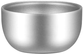 Buhdjfnke Tazza In Titanio Tazza da Tè In Titanio Puro da 45 Ml Set da Tè Portatile per e Uso Quotidiano In Montagna 1 Tazza da Tè
