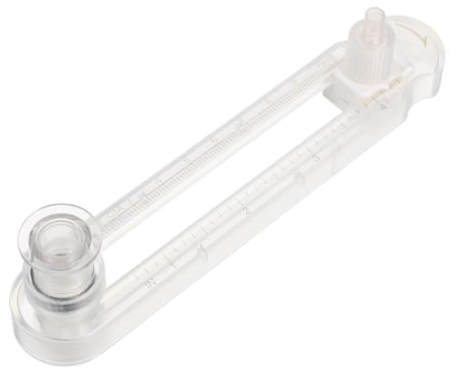 Tofficu Coupe-papier Circulaire Réglable Transparent, Emporte-pièce Rond pour Loisirs Créatifs et Scrapbooking, Outil de Découpe Précis pour Papier et Carton, Compas de Coupe Manuel Diy,
