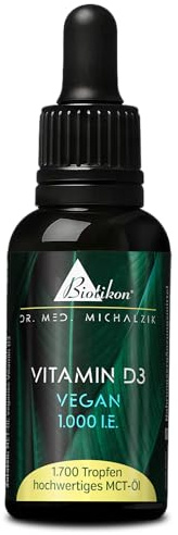Vitamin D3 Tropfen nach Dr. Michalzik, 4000 I.E. Vitamin D3, 50 ml Tropfen | 4000 I.E. Vitamin D3 • eigene deutsche Produktion • ohne Zusätze