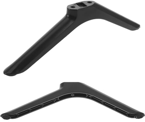Abaodam Flat Screen TV Stand Legs Replacement, 32 Inch Smart TV Base with Screws and Non-Slip Brackets, Tabletop Mount for Living Spaces and Dorms