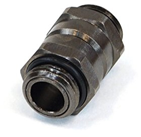 Phobya Variabler SLI/Crossfire Verbindungsnippel G1/4 - 1 Slot - Black Nickel Wasserkühlung Anschlüsse