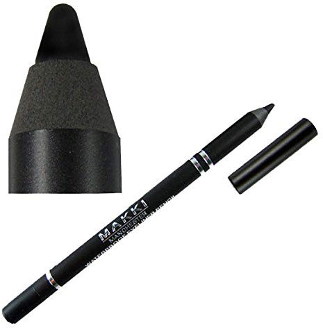 Makki Wasserfester Eyeliner Ultra leicht gleitender langem Halt 01 tief schwarz