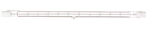 Satco S4199 1000 Watt 15000 Lumens T3 Halogen Double Ended R7S Base 240 Volt Clear 254mm Light Bulb, Dimmable