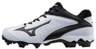 Mizuno 9-Spike Advanced Finch Elite 2 Molded Fastpitch Softball Cleat White/Black 5