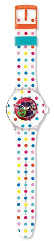 Swatch Femmes Analogique Quartz Montre avec Bracelet en Silicone SUUK108