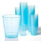 Tuuters.de 300x Medikamentenbecher, 30ml - bruchsicher, Schnapsbecher, Medizinbecher (Blau)