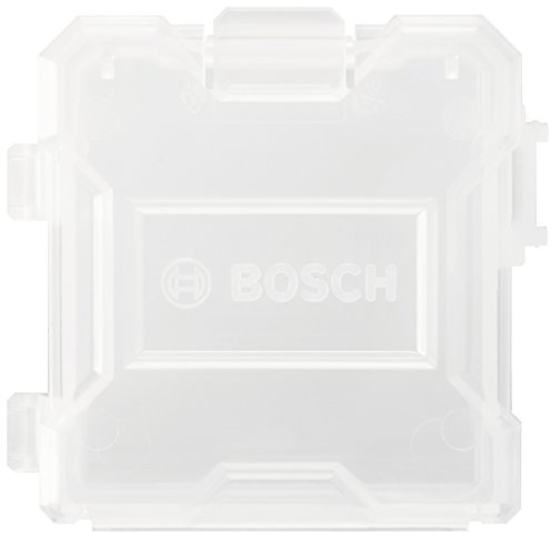 BOSCH CCSBOXX 3 In. Clear Storage Box with Latch for Custom Case System for Storing Bits, Screws, Bolts and More