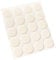 Adsamm® / 20 x Abdeckkappen / Creme / Ø 13 mm / rund / 0,45 mm dünne selbstklebende Möbelpflaster