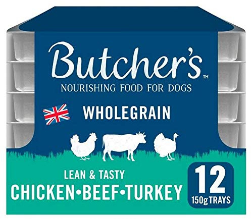 BUTCHER'S Lean & Tasty Low Fat Dog Food Trays 12 x 150g