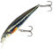 Major Fish Zander Wobbler Hecht Barsch Hardbait Flachläufer 10 cm Black White Stripper