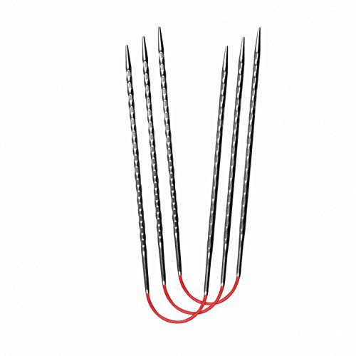 Sibylles Geschenkeartikel addiCraSyTrio Novel Long 3,00mm 30cm 3 St - in ergonomischem Design für müheloses Halten und Stricken