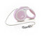 flexi Hundeleine, ausziehbar, mit weichem Griff, 3 m / 5 m / 8 m / 8 m / 8-20 kg, Rose, 4000498042700