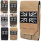 Molle Phone Pouch, Small Molle Pouches, Tactical Cell Phone Holster, Heavy Duty Waterproof Smartphone Case Holder for Vest Belt Waist
