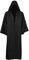kinstell Jedi Uniform Hooded Robe Knight Suits Black Tunika Uniform Full Halloween Darth Hooded Robe Cloak Cosplay Costume